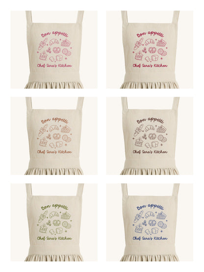 Apron - "Bon Appétit" - Customizable