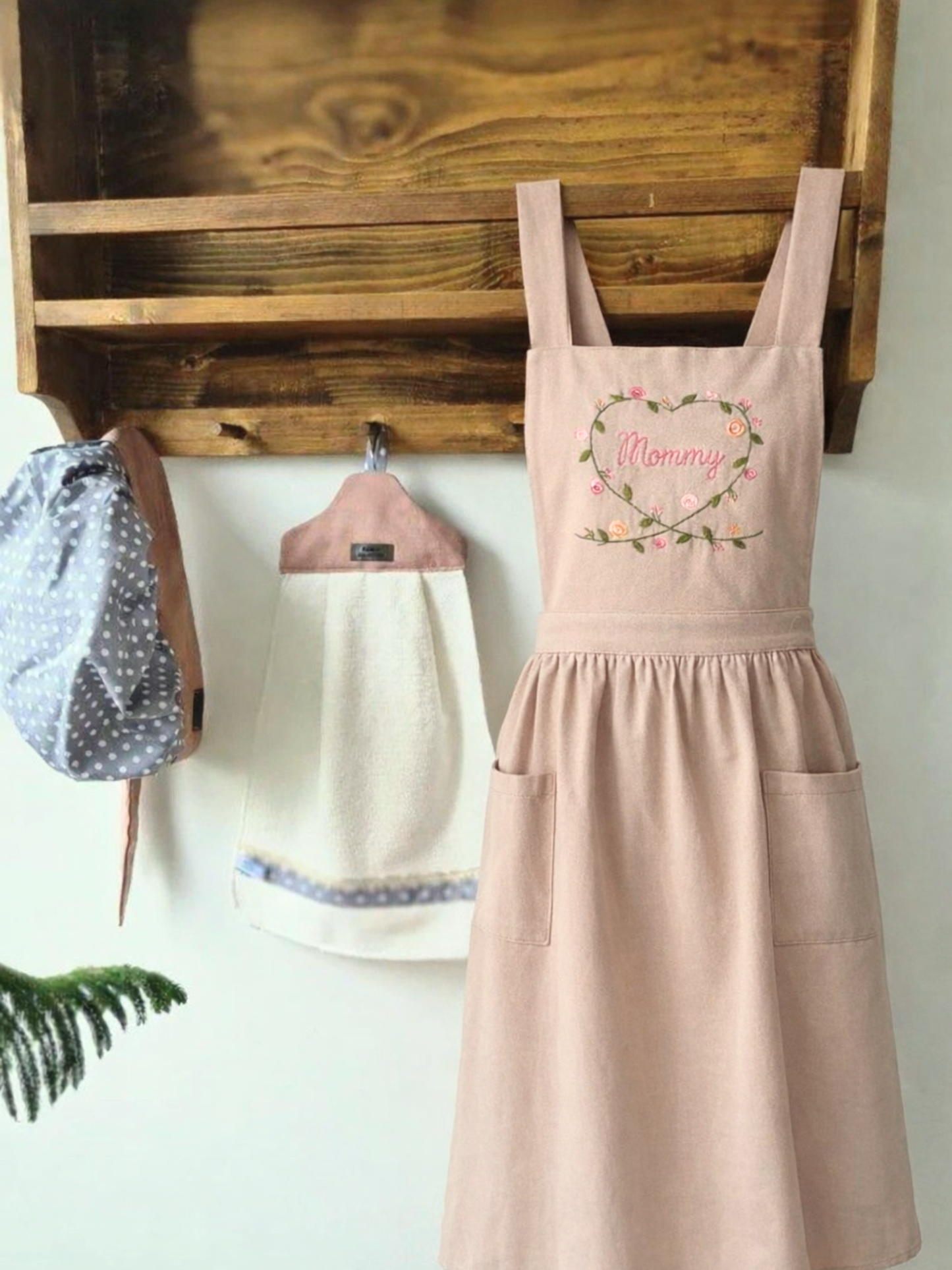 Apron - Flower Heart - Customizable
