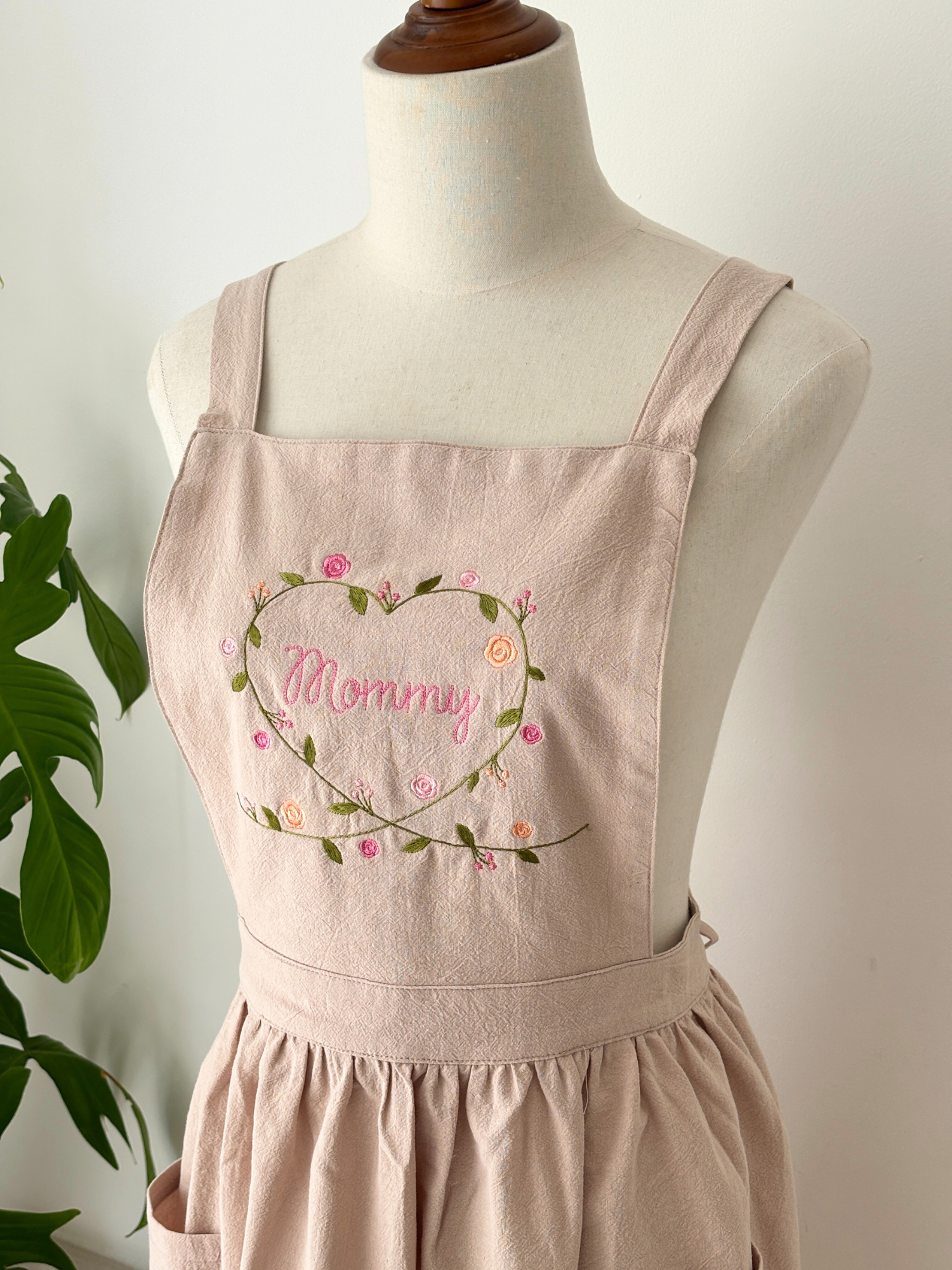 Apron - Flower Heart - Customizable