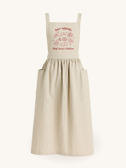 Apron - "Bon Appétit" - Customizable