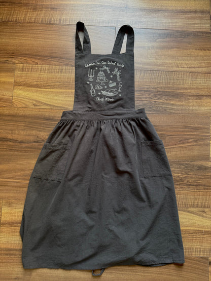 Apron - "Cheers. Cin Cin. Salud. Santé" - Customizable