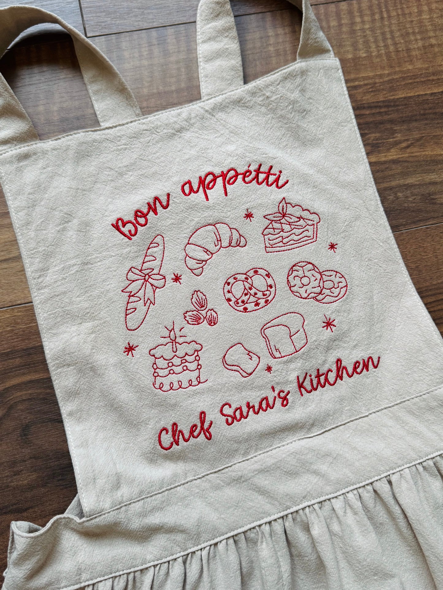 Apron - "Bon Appétit" - Customizable