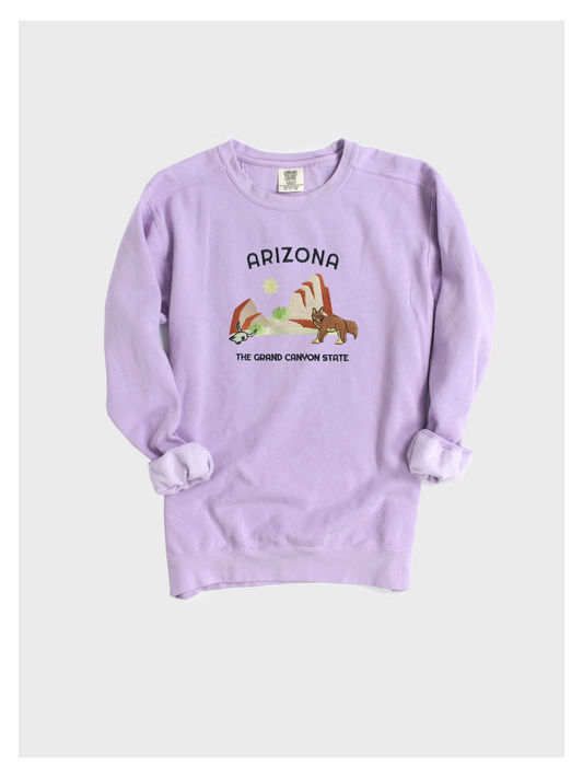 Arizona State Embroidered Sweatshirt