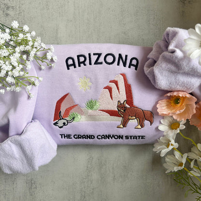 Arizona State Embroidered Sweatshirt
