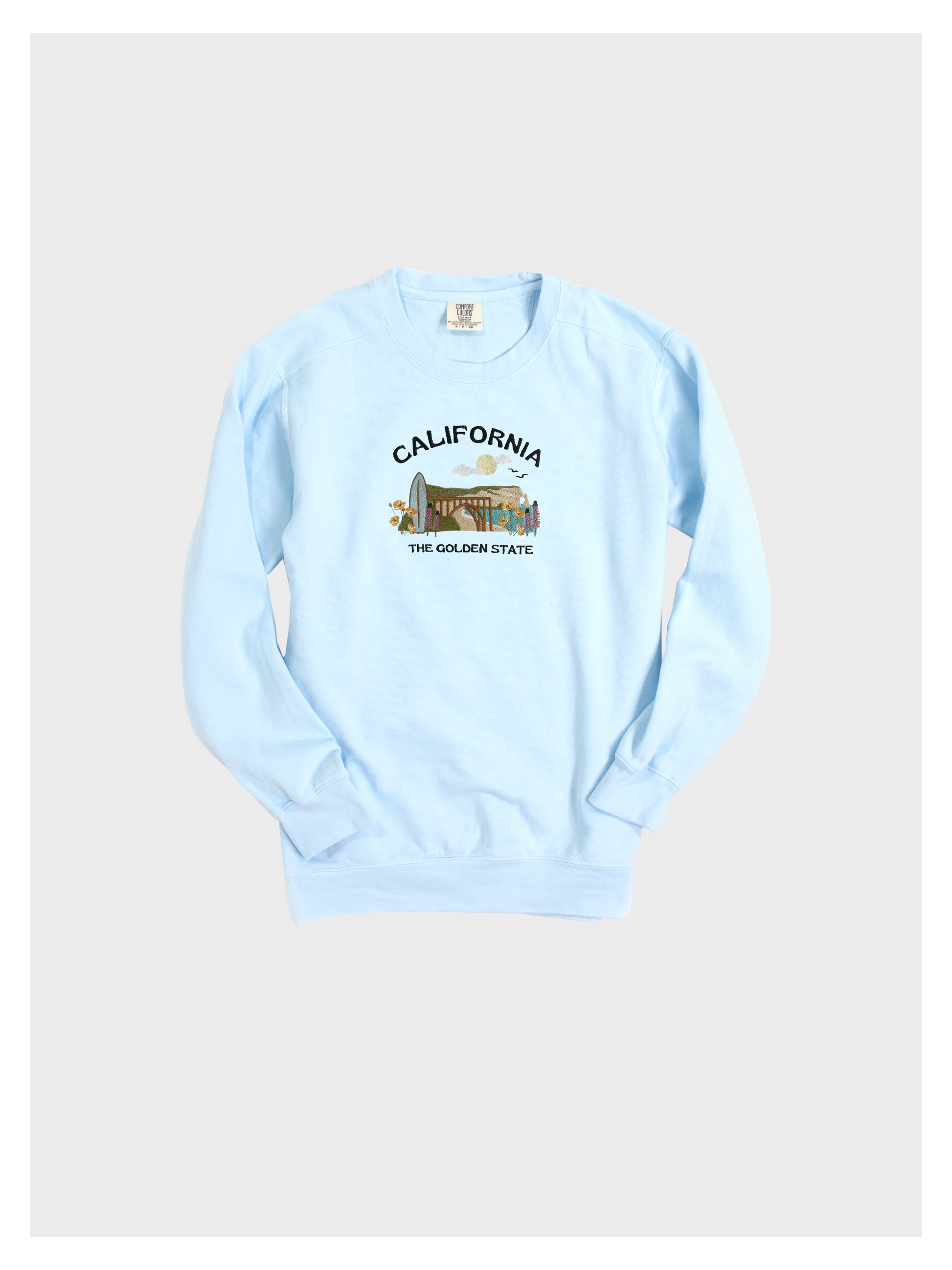 California State Embroidered Sweatshirt
