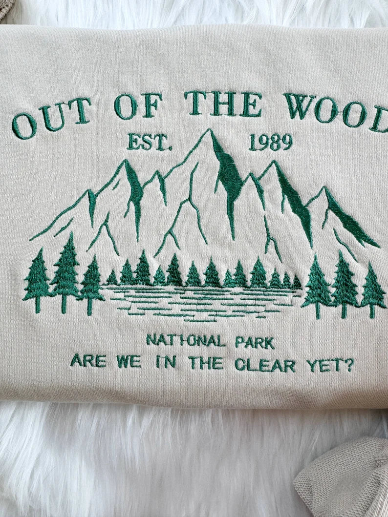 Out of the Wood Embroidered National Park Sweatshirt