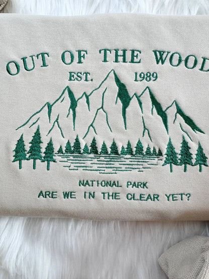 Out of the Wood Embroidered National Park Sweatshirt