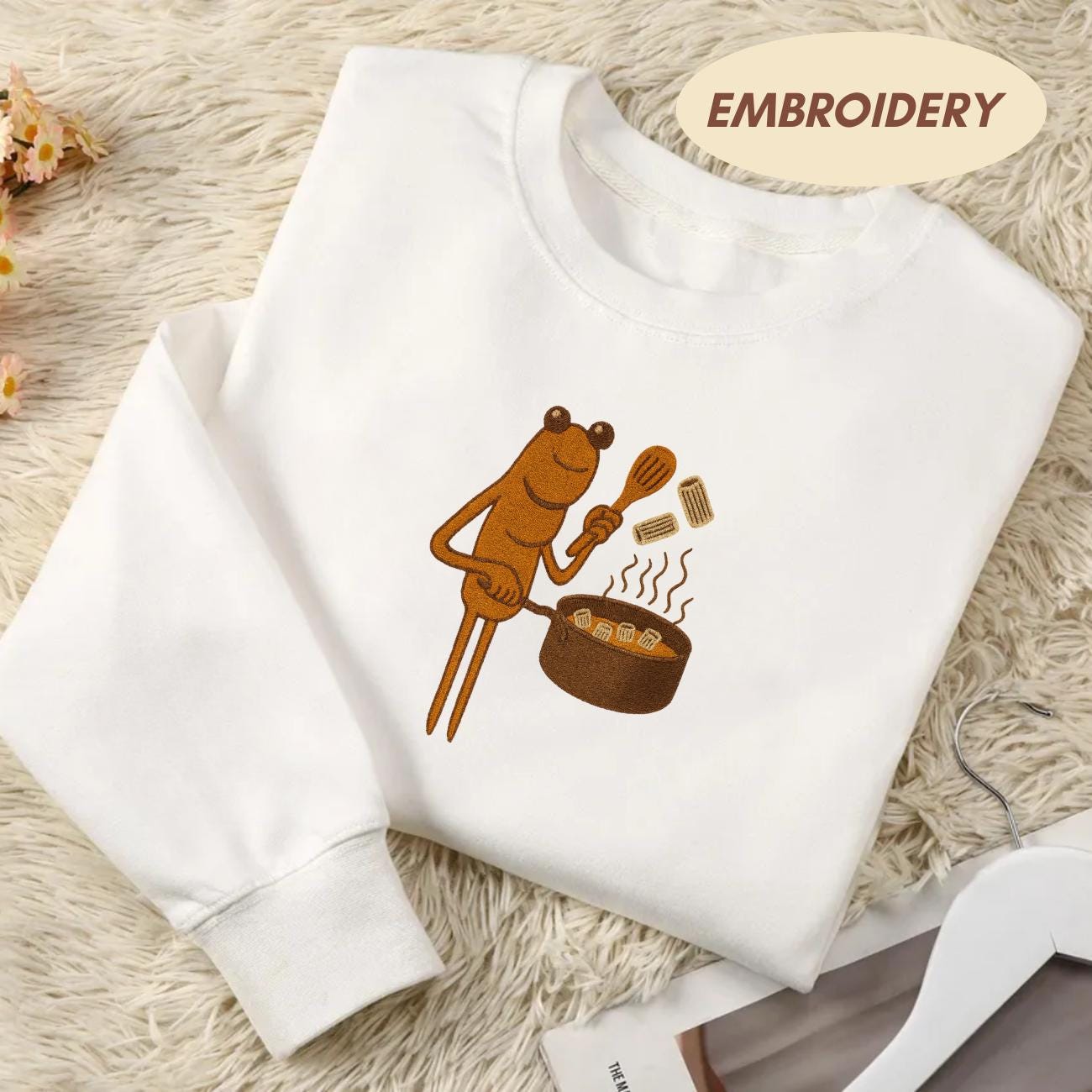 Embroidered Rigatoni Pasta We ll Make Some Together Shirt, Funny Marcus The Worm Sweatshirt, Worm Meme Hoodie, Funny Meme Brain Rot Shirt