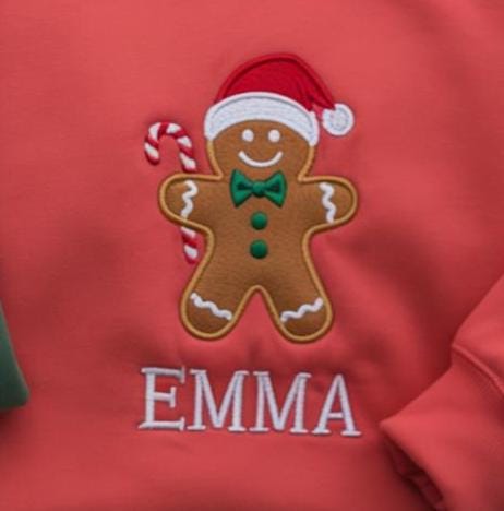 Custom Cookie Baker Embroidered Sweatshirt, Custom Name Sweatshirt, Christmas Cookie Tester Sweatshirt, Matching Family Xmas Sweater