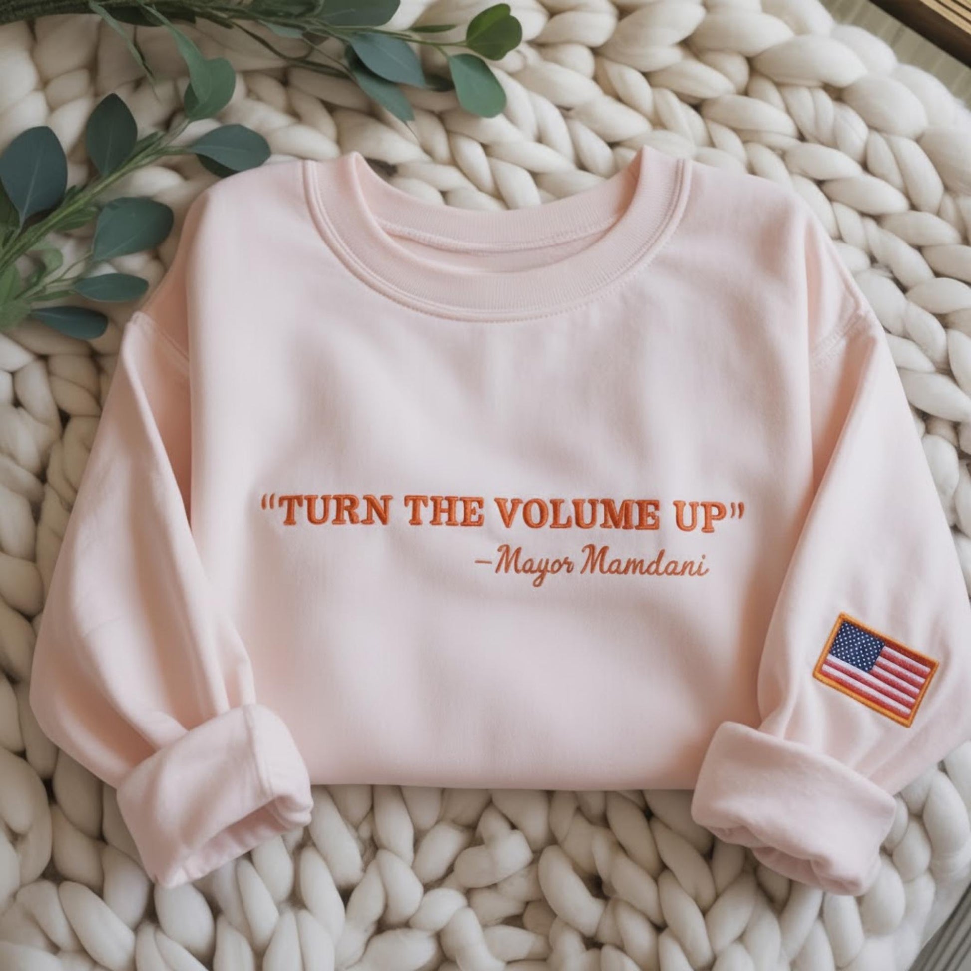 Embrodered Turn the Volume Up Shirt | Political Activism Graffiti Tee | Amplify Voices Protest Shirt | Social Justice Graphic Shirt