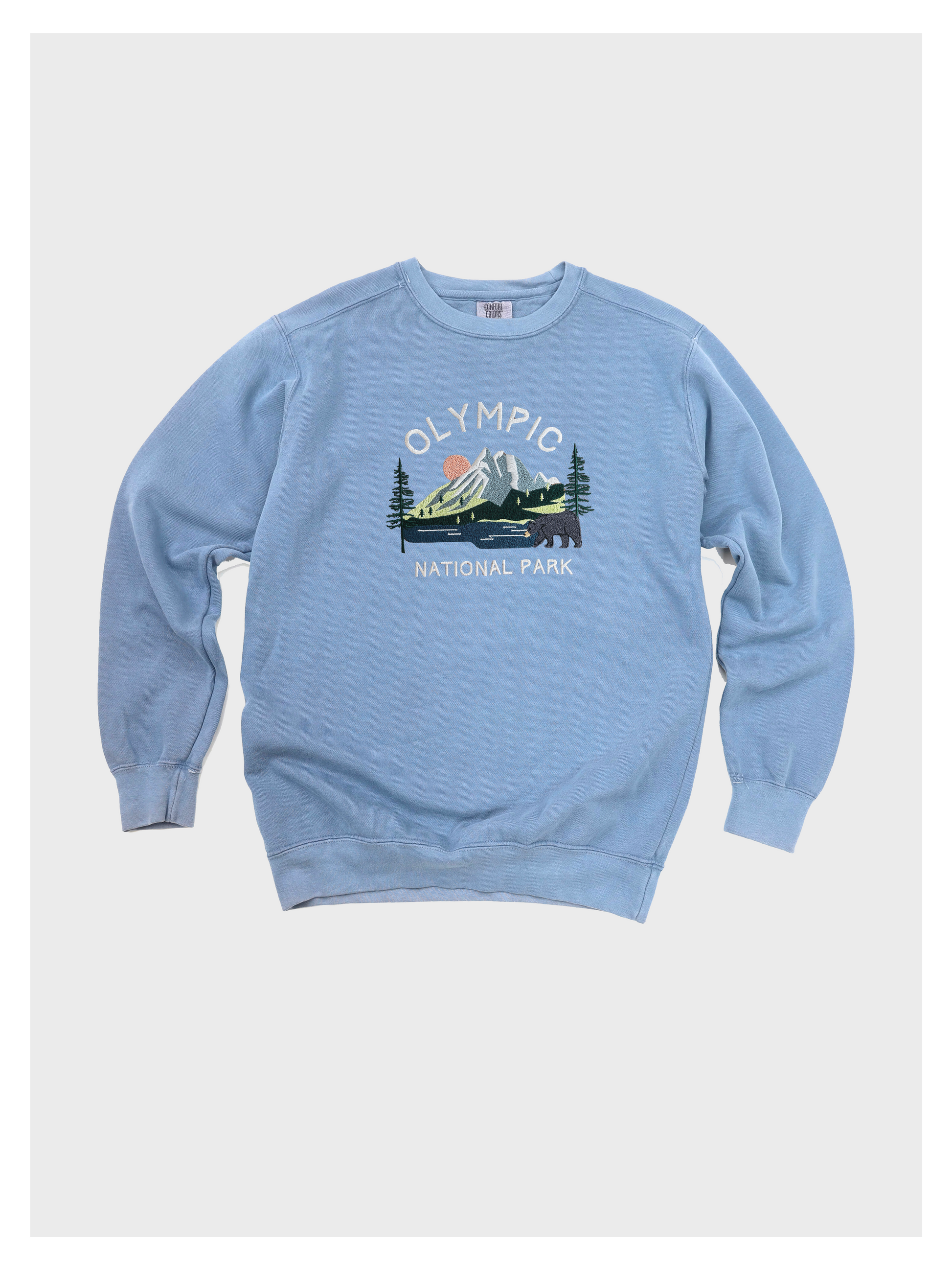 Olympic National Park Embroidered Sweatshirt