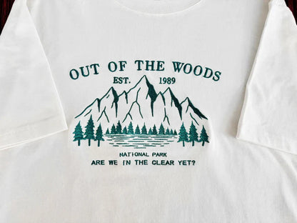 Out Of Wood Embroidered Unisex T-shirt
