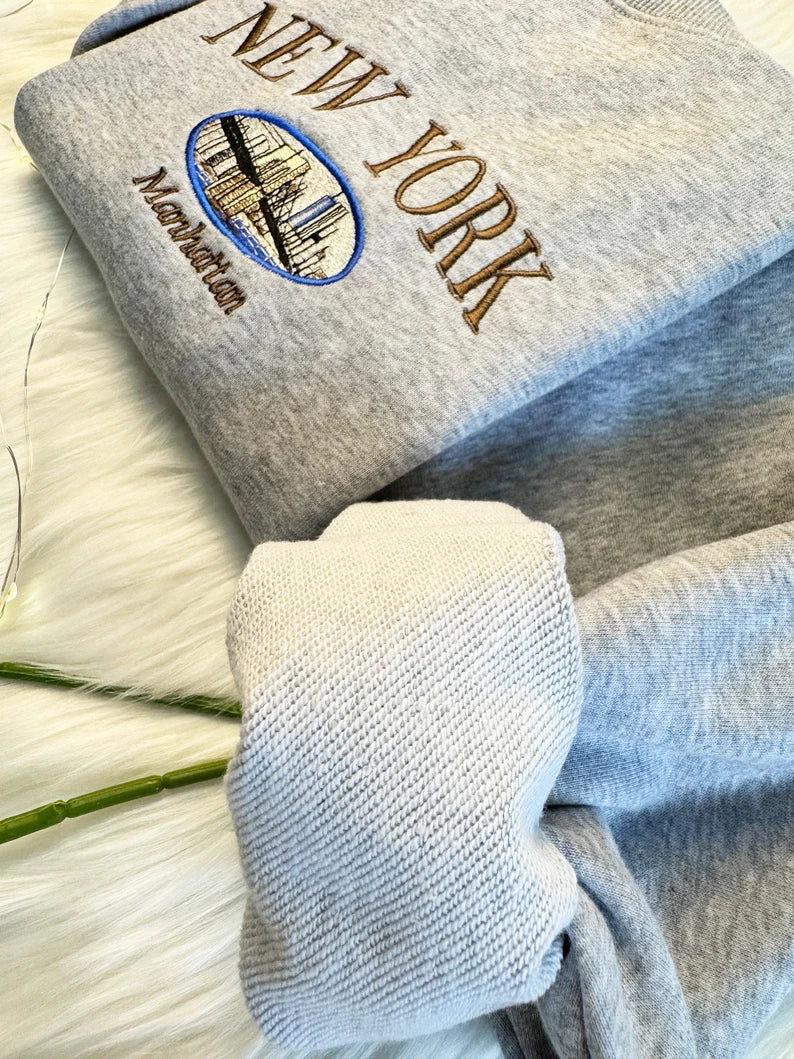 Embroidered New York Sweatshirt
