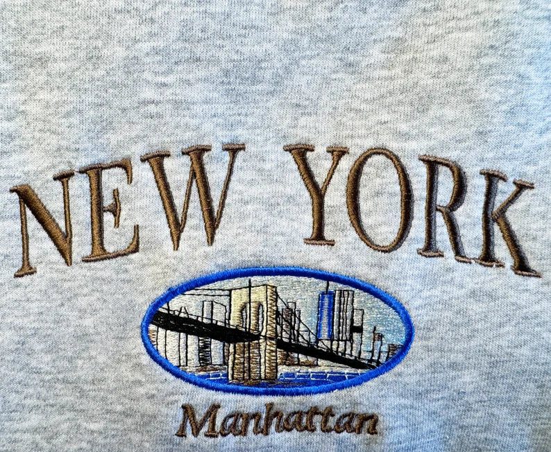 Embroidered New York Sweatshirt