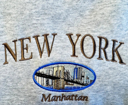 Embroidered New York Sweatshirt