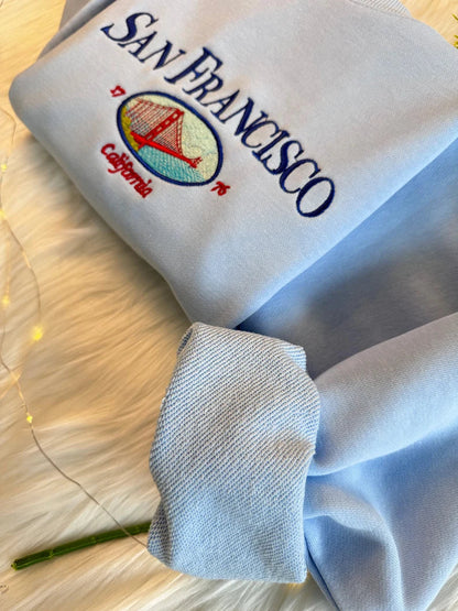 Embroidered San Francisco Sweatshirt